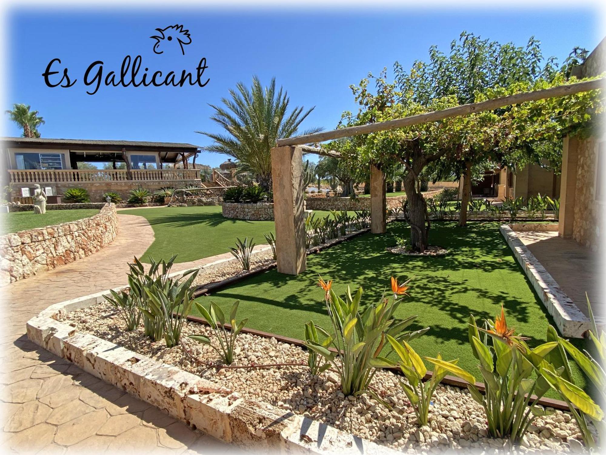 Agroturismo Es Gallicant カンポス エクステリア 写真